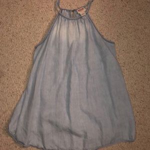 Denim high neck tank top from Mossimo supply